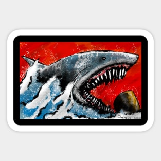 Jaws Sea Action Sticker